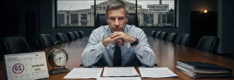 ¿Puedo jubilarme de forma anticipada a los 61 años tras un despido en concurso de acreedores?