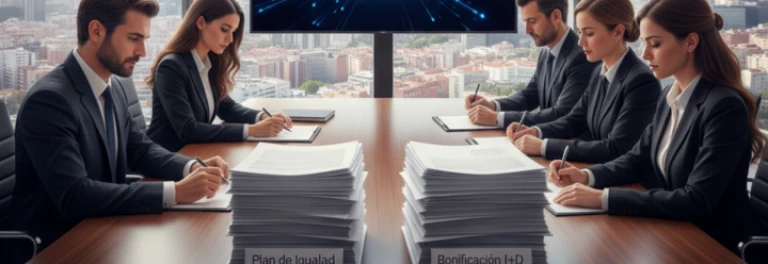 ¿Hace falta plan de igualdad para aplicar la bonificación en I+D?