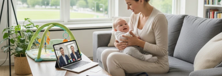 ¿Puede ser subrogada una trabajadora que está de baja por maternidad a otra empresa?