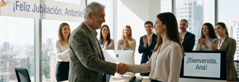 ¿Qué porcentaje de jornada debe trabajar un empleado de 62 años en una jubilación parcial con contrato de relevo indefinido a jornada completa?