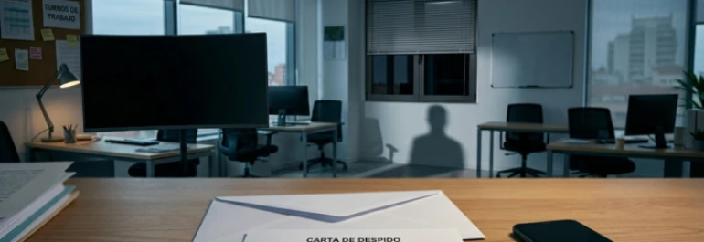 ¿Cómo comunicar el despido de un trabajador por faltas al trabajo injustificadas cuando no se puede contactar con él?