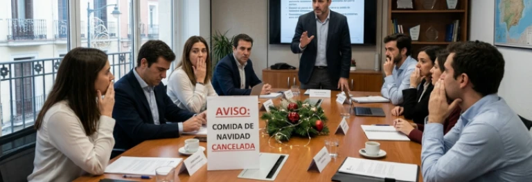 ¿Eliminar la comida de Navidad de la empresa es una modificación sustancial de las condiciones de trabajo?