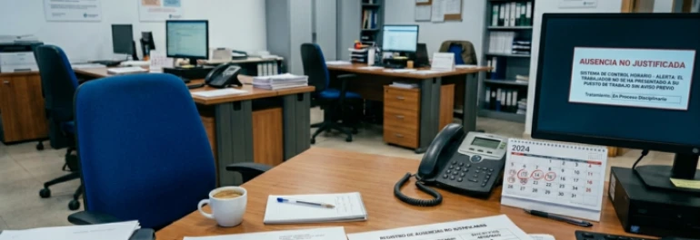 ¿Genera devengo de vacaciones un trabajador que falta injustificadamente durante muchos días en el año?