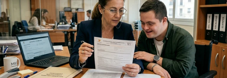 ¿Qué régimen de la Seguridad Social corresponde al hijo con discapacidad de la administradora única de una sociedad limitada?
