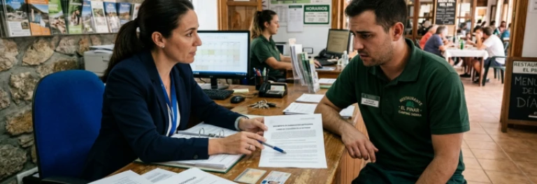 ¿Debe la empresa inicial dar de baja a un fijo discontinuo si el restaurante donde trabaja es subrogado a otra empresa?