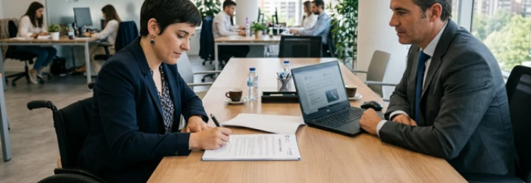 ¿Puede una empresa aplicar bonificaciones al contratar a una persona con discapacidad tras un despido improcedente?