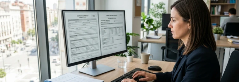 ¿Cómo se comunica la jornada en un contrato de formación en alternancia en Seguridad Social y SEPE y cómo se reflejan las horas en nómina y certificado?
