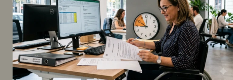 ¿Es compatible trabajar a tiempo parcial con una pensión no contributiva de invalidez?