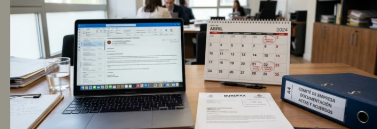 ¿Un burofax o correo electrónico interrumpe el plazo para reclamar la compensación de los días festivos coincidentes?
