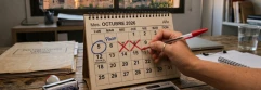 ¿Cómo se calcula el plazo de caducidad del despido cuando la conciliación se celebra fuera de los 15 días hábiles de interrupción?