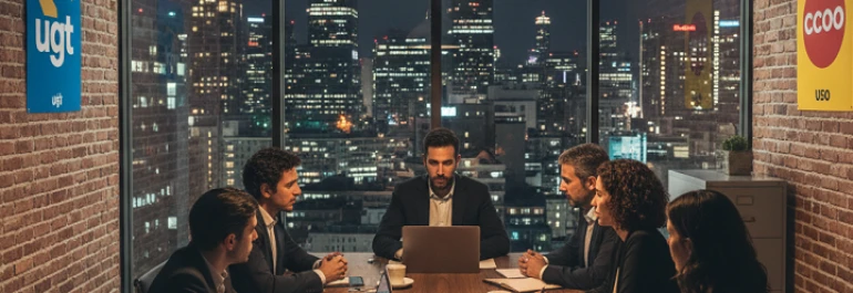 ¿Qué consideración tienen las horas invertidas por los delegados del Comité de Empresa en negociaciones fuera de su horario laboral?