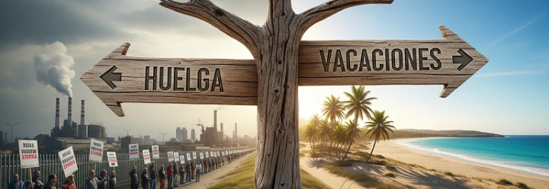 ¿Debo respetar las vacaciones de un trabajador en huelga?