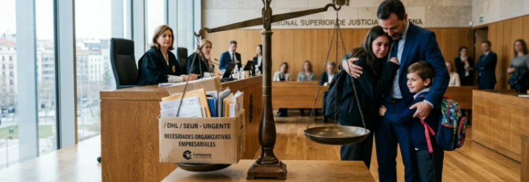  trabajador con su familia en juicio por conciliacion personal y familiar 