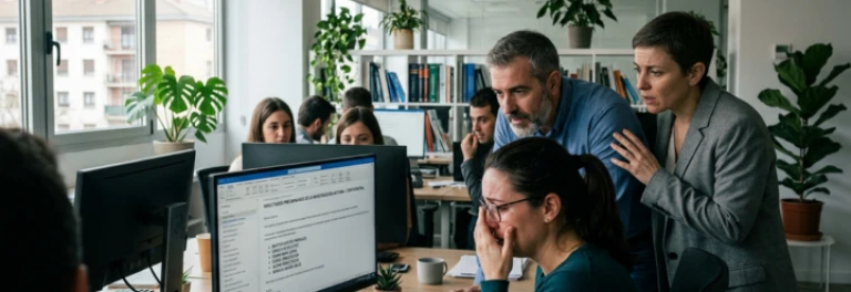  correo a los trabajadores con los nombres que una investigacion interna 