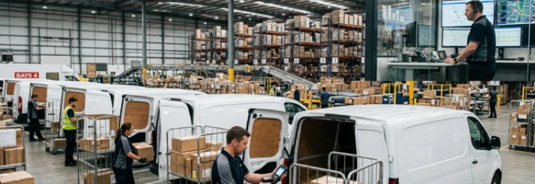  centro logístico de paquetería en funcionamiento 