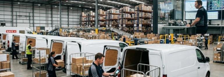  centro logístico de paquetería en funcionamiento 