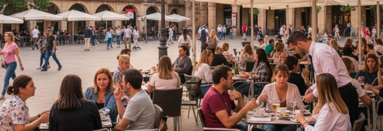 ¿Se pueden hacer contratos fijos discontinuos a tiempo parcial en el sector de hostelería en Navarra?