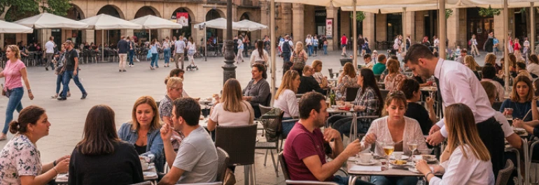 ¿Se pueden hacer contratos fijos discontinuos a tiempo parcial en el sector de hostelería en Navarra?