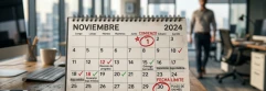  calendario para el calculo de un plazo de mes natural 