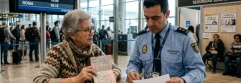  persona desempleada viajando al extranjero 