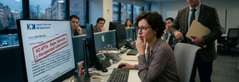  trabajadora es despedida por ser no apta sin alternativas de adaptacion 