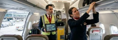 prevención de riesgos laborales en un avión 