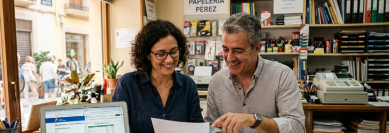  trabajadora en su negocio familiar 